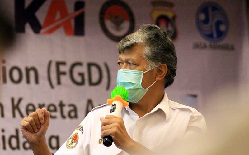  KNKT Evaluasi Keselamatan Pelintasan Sebidang di Indonesia