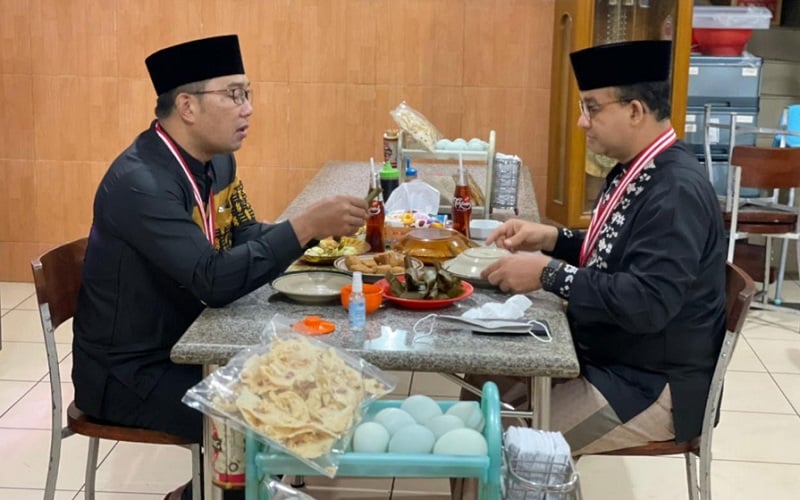  Ridwan Kamil Ajak Anies Baswedan Terus Berkoordinasi, Urusan Pilpres 2024?