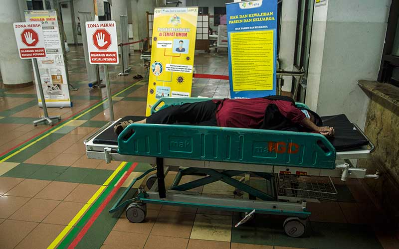  Pasien Covid-19 di Jabar Melonjak, Keterisian BOR mencapai 85 Persen