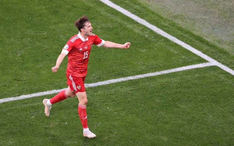  Hasil Euro 2020 Rusia vs Finlandia, Babak I Rusia Memimpin 1–0