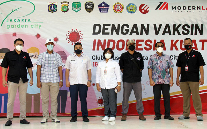  Jakarta Garden City Dukung Program Vaksinasi Covid-19