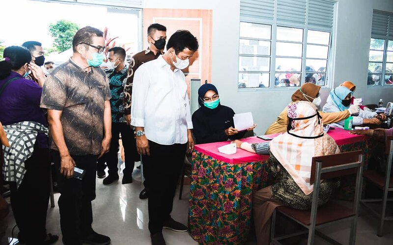  Vaksinasi Covid-19 di Batam, 9.568 Warga Divaksin Hari Ini