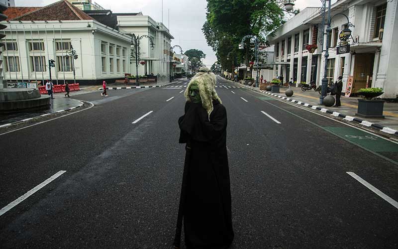  Bandung Raya Siaga Satu Covid-19, Jalan Protokol di Bandung Ditutup