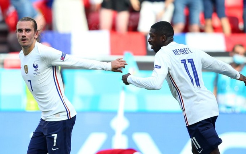 Skor Akhir Prancis vs Hungaria 1-1, Gol Griezmann Selamatkan Les Blues