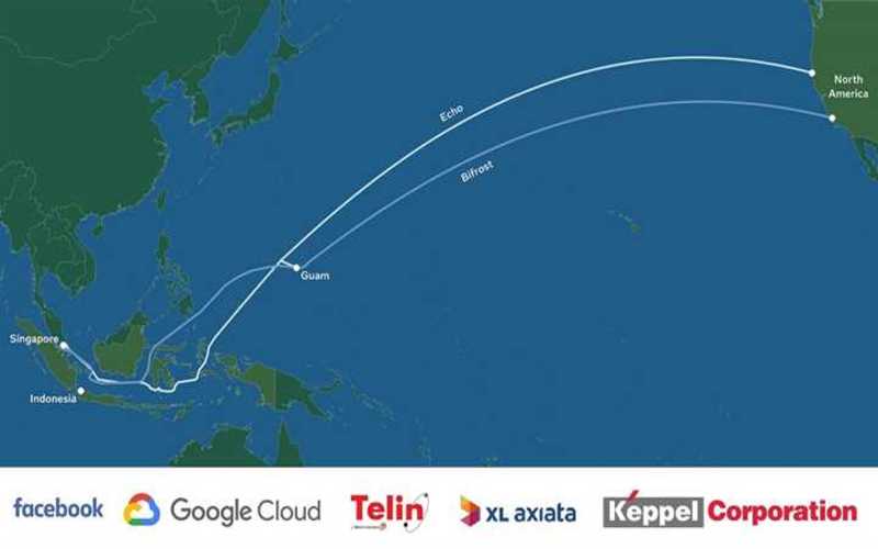  Pembangunan SKKL Telkom (TLKM)-Facebook Dimulai pada 2022