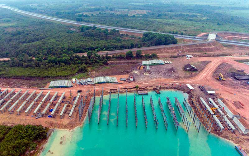  HK Kejar Perampungan 5 Zona Tol Indralaya--Prabumulih