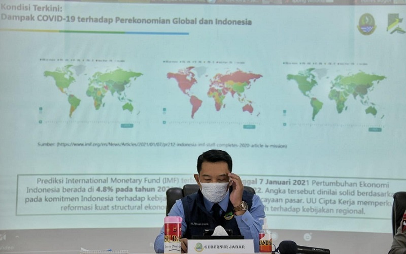  Ridwan Kamil Minta Perjalanan Dinas ke Zona Merah Dibatalkan