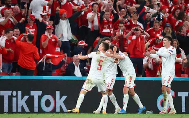  Hasil Grup B Euro 2020, Denmark Bantai Rusia, Lolos ke 16 Besar Dampingi Belgia