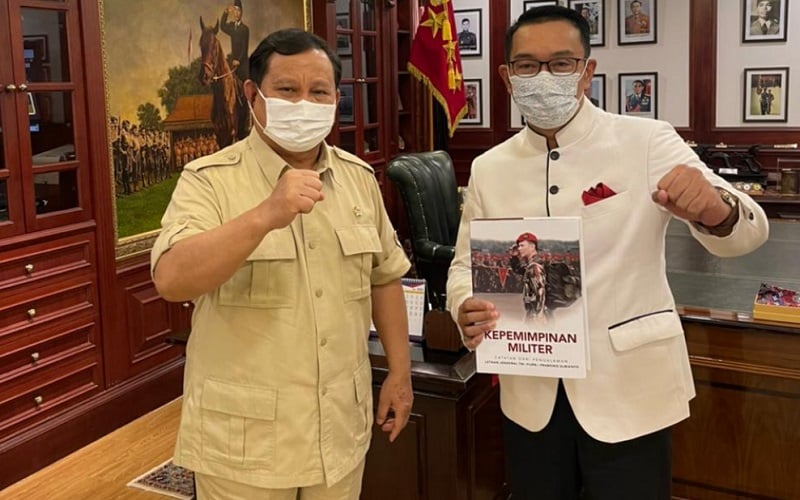  Bertemu Prabowo, Ridwan Kamil Minta Izin Berkomunikasi Langsung