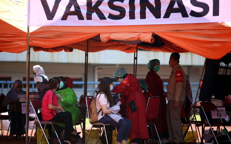  Sasar 5.000 Vaksinasi, Pemkab Bandung Prioritaskan Karyawan Pabrik