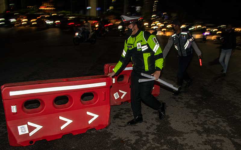  Tekan Penyebaran Covid-19, Polisi Lakukan Pembatasan Mobilitas Warga di Palembang