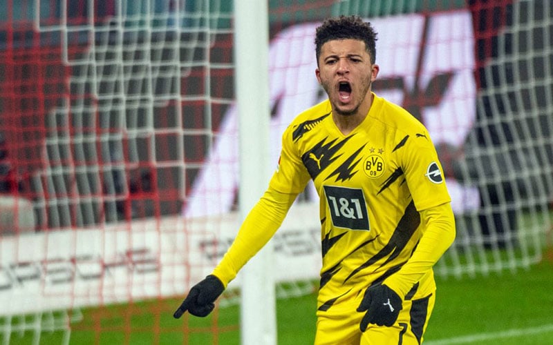  Manchester United Naikkan Penawaran untuk Boyong Jadon Malik Sancho