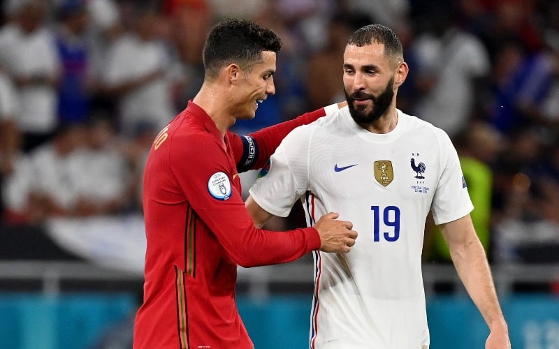  Reuni Ronaldo dan Benzema, Pencetak Gol Laga Prancis vs Portugal