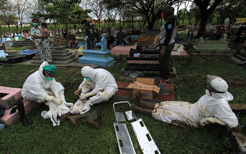  Korban Meninggal Akibat Covid-19 Tembus 55.594 Jiwa