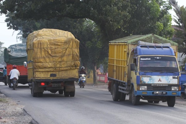  Dishub Riau Razia Kendaraan ODOL di Kampar