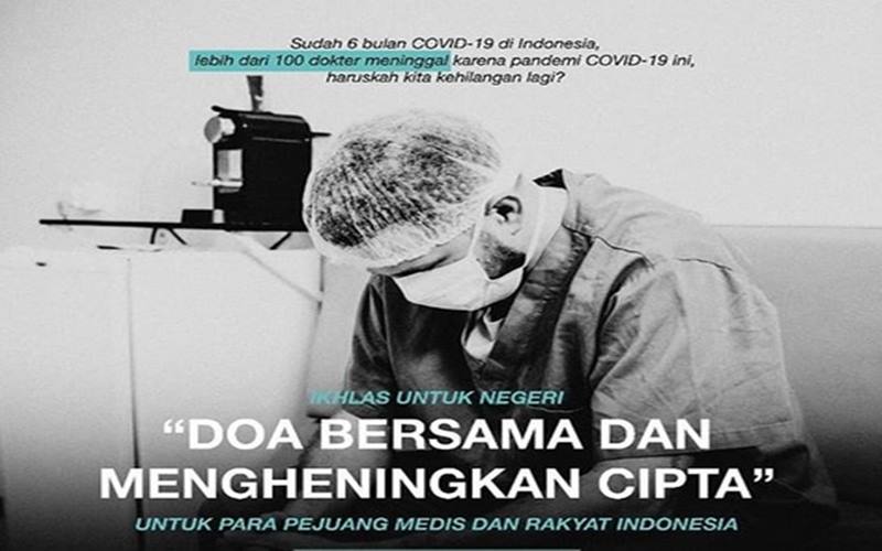  401 Dokter Wafat, IDI: Tanggung Jawab Bersama Selesaikan Pandemi Covid-19