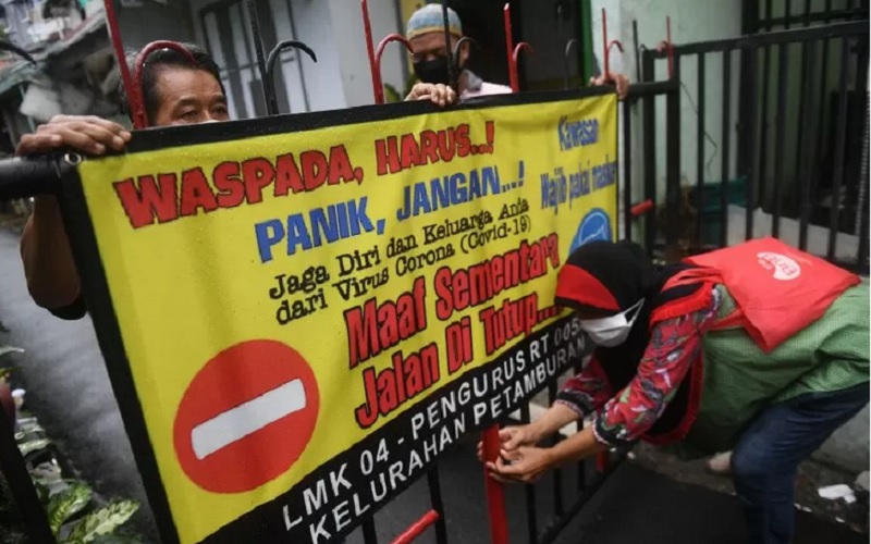  29 Kabupaten Kota Masuk Zona Merah, Mayoritas di Jawa Tengah