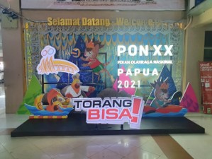  Dukung PON XX Papua, Angkasa Pura I Beautifikasi Bandara Sentani Jayapura dan Promosikan PON XX di 15 Bandara