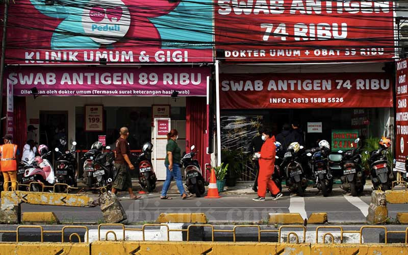  Klinik Deteksi Covid-19 Ramai Dikunjungi Warga