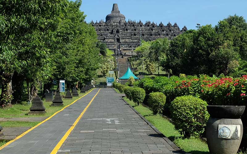  Tekan Penyebaran Covid-19, Kawasan Wisata Candi Borobudur Ditutup Sementara