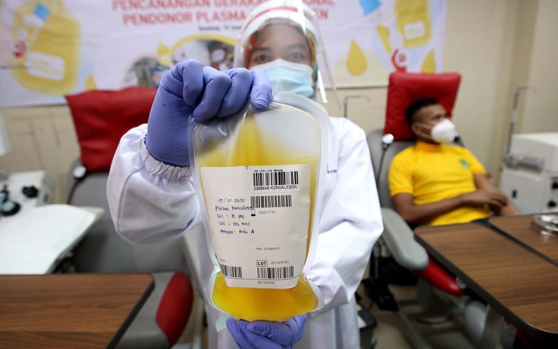  Stok Kosong, PMI Ajak Penyintas Covid-19 Donorkan Plasma Konvalesen