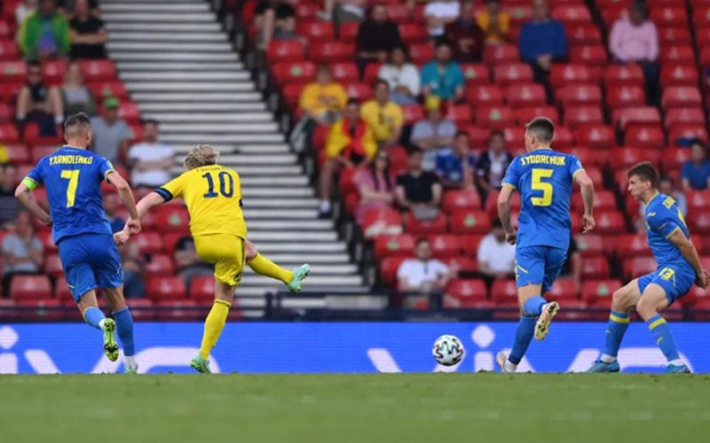  Hasil Babak I Swedia vs Ukraina 1–1, Gol Zinchenko Dibalas Forsberg