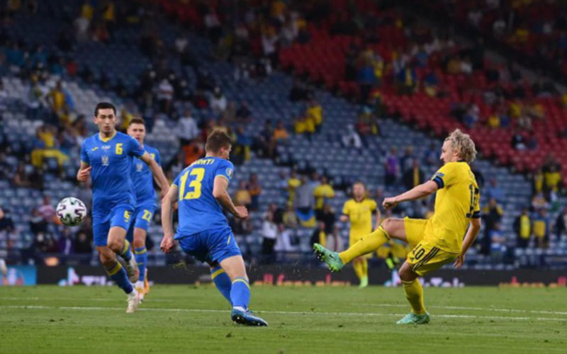  Hasil Euro 2020, Swedia vs Ukraina 1–1, Berlanjut ke Babak Tambahan