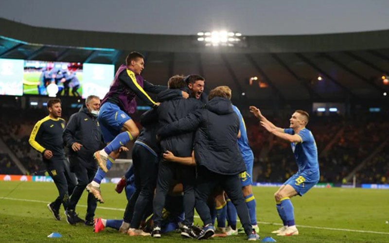  Ukraina Lolos ke Perempat Final Euro 2020, Menang Dramatis vs Swedia