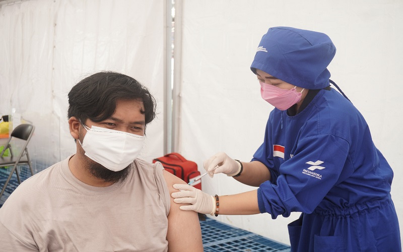  Pertamina Gelar Vaksinasi Gotong Royong untuk 1.200 Pekerja 