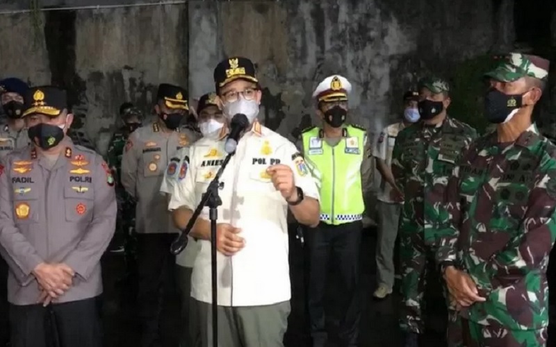  Anies: DKI Siap Laksanakan PPKM Darurat Jawa-Bali