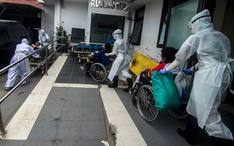  Kasus Covid-19 Makin Tinggi, Rumah Sakit di Bandung Hampir Penuh