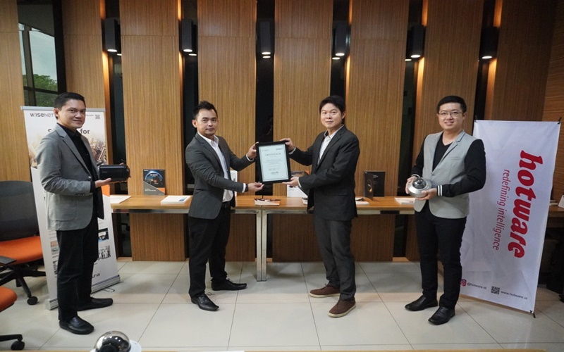  Hotware Indonesia dan Hanwha Techwin Tawarkan Teknologi Keamanan Berbasis AI