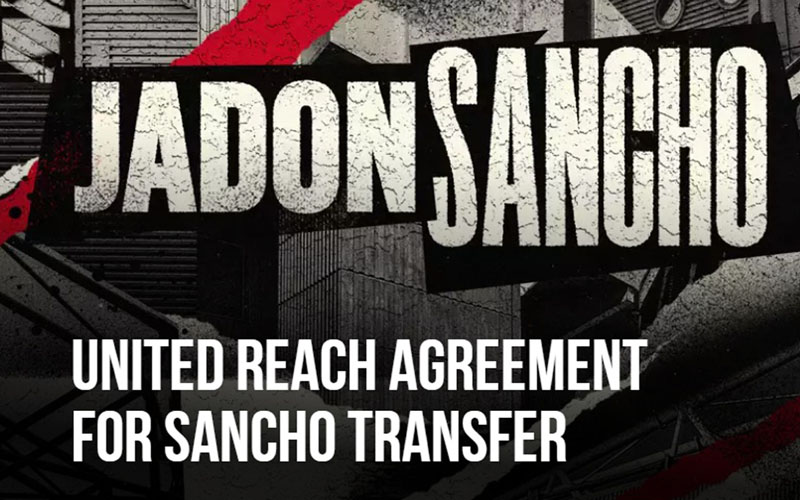 Jadon Sancho Dikontrak 5 Tahun, Ini Pernyataan Manchester United