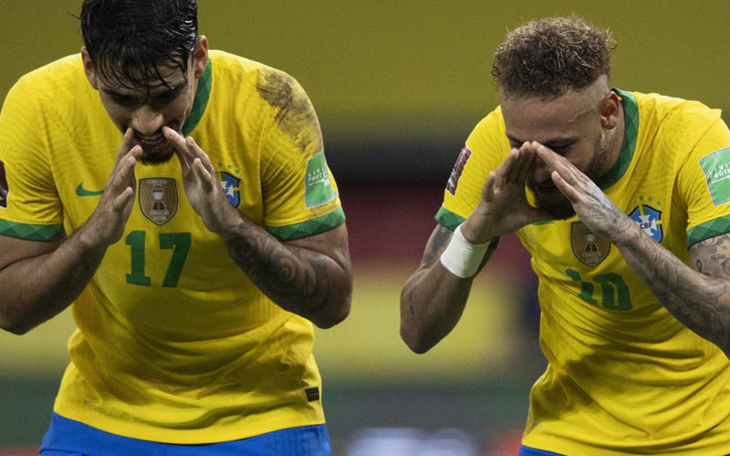  10 Pemain Brasil Tundukkan Cile, ke Semifinal Copa America vs Peru