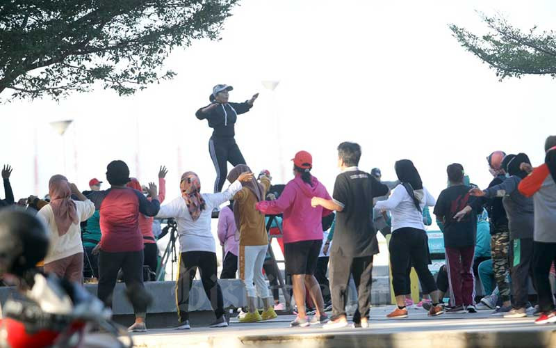  Meski Ada Pembatasan, Kawasan Lorasi Makassar Tetap Dipadati Warga