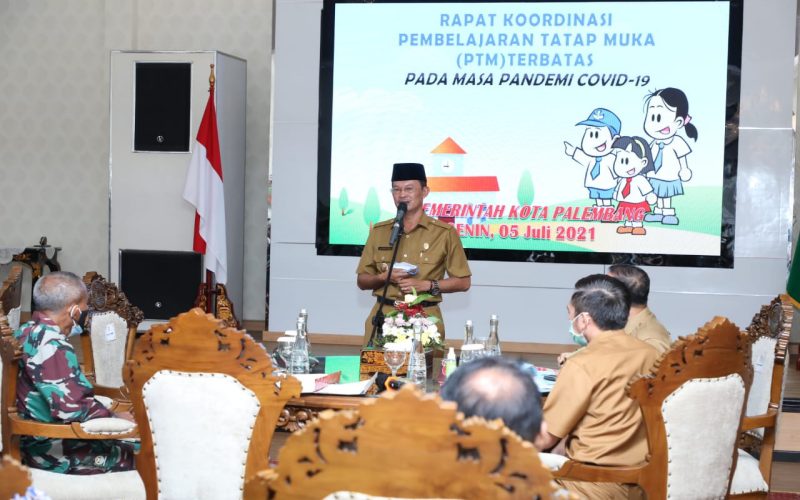  Wali Kota Palembang Tunda Belajar Tatap Muka
