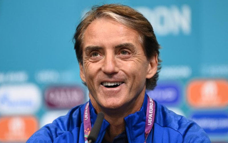 Pelatih Timnas Italia Roberto Mancini/UEFA.com