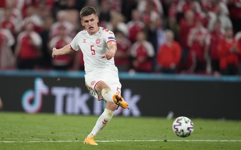 Pemain Timnas Denmark, Joakim Maehle/Straits Times