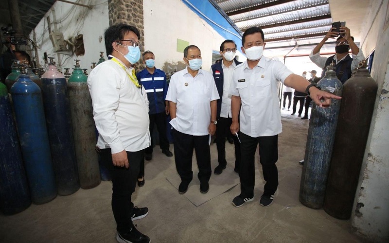  Pasokan Tabung Oksigen ke RS di Kota Bandung Dipastikan Aman