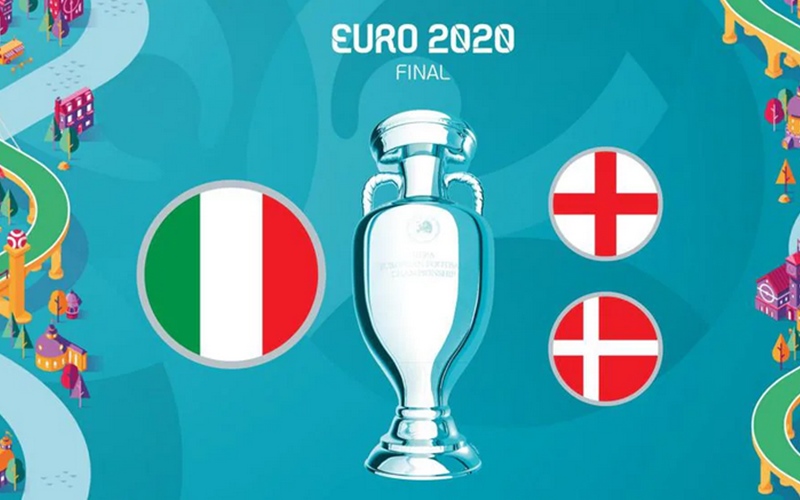  Final Euro 2020, Italia vs Inggris atau Lawan Denmark? Ini Data dan Head to Head