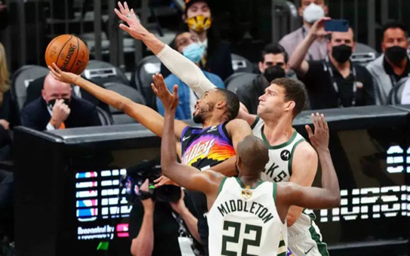  Hasil Final NBA, Phoenix Suns Atasi Milwaukee Bucks di Gim Pembuka
