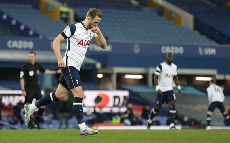 Ujung tombak Tottenham Hotspur Harry Kane/Twitter@SpursOfficial