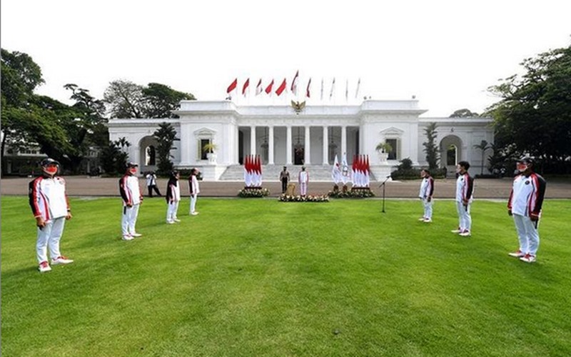  Presiden Jokowi Berharap Kontingen Indonesia Bawa Medali dari Olimpiade Tokyo