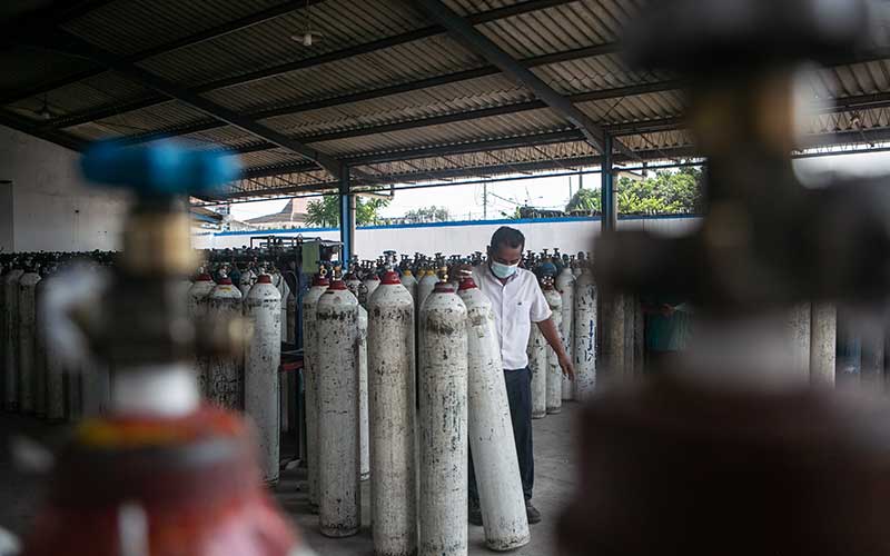  Kebutuhan Oksigen Medis di Yogyakarta Meningkat Akibat Lonjakan Kasus Covid-19