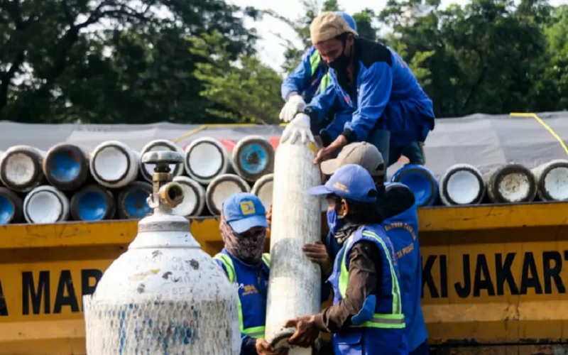  Penuhi Kebutuhan, 1.300 Ton Oksigen Didatangkan Dari Batam & Sulawesi Tengah