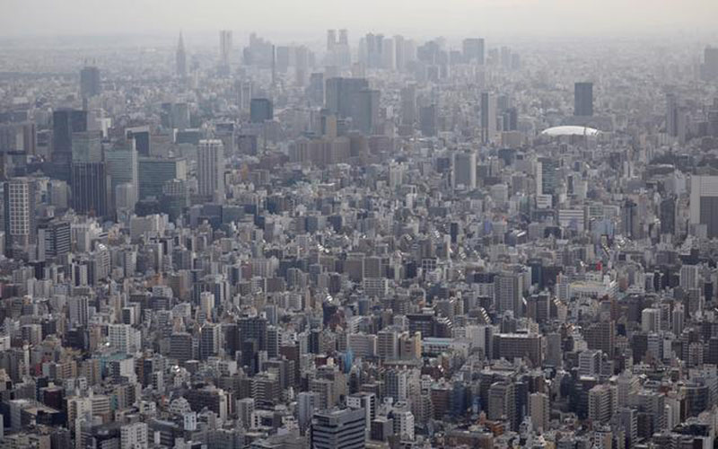 Wajah properti Tokyo, Jepang, 18 Juni 2019./Reuters