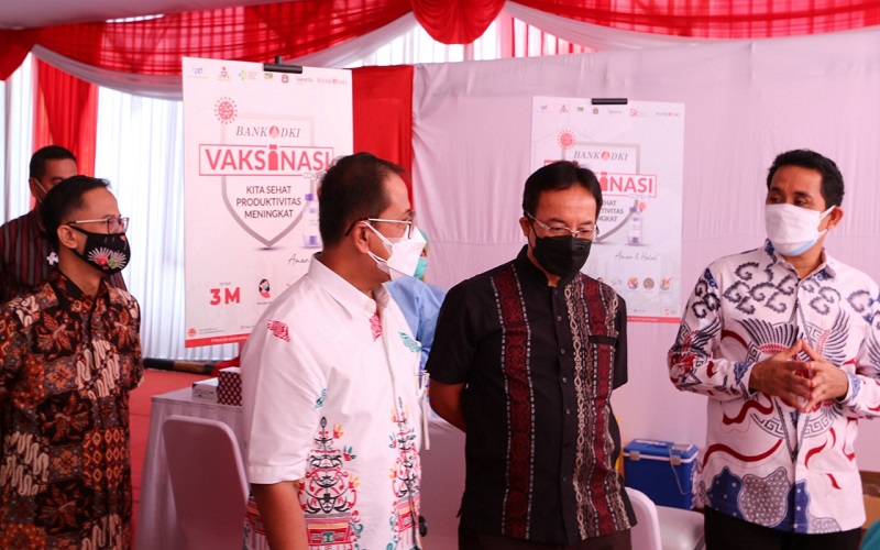  Bank DKI Dukung Program Vaksinasi Gratis dari Pemprov DKI dan OJK