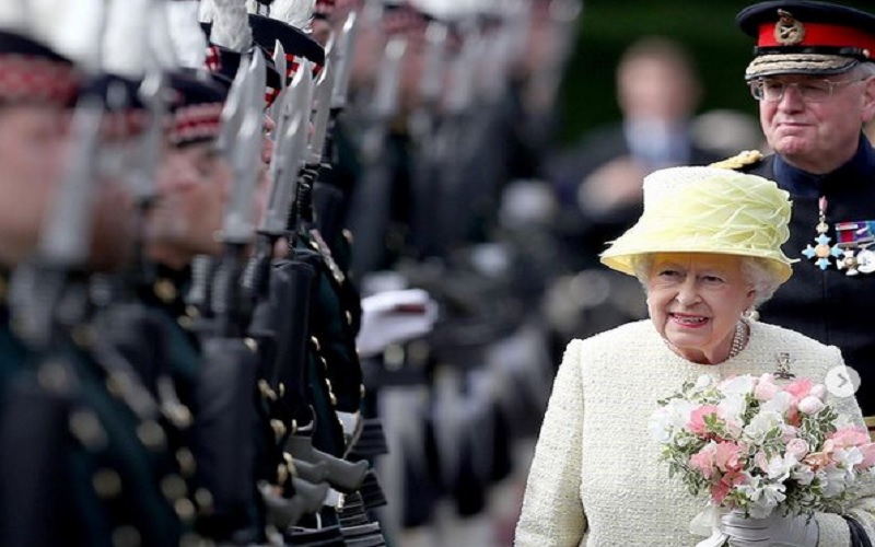Ratu Elizabeth berusia 94 tahun memimpin Kerajaan Inggris. JIBI/Bisnis-Nancy Junita @theroyalfamily