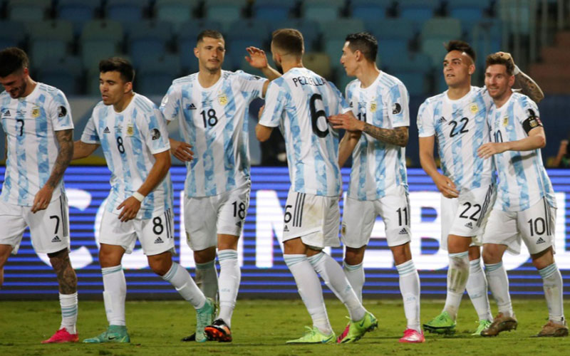  Argentina Juara Copa America 2021, Lionel Messi Toreh Kemenangan Pertama di Timnas