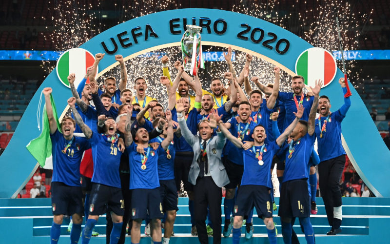 Italia Juara Euro 2020 Usai Kalahkan Inggris Lewat Drama Adu Penalti/Instagram Serie A
